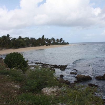 Grande-Terre, Anse-Bertrand, plage de la Chapelle