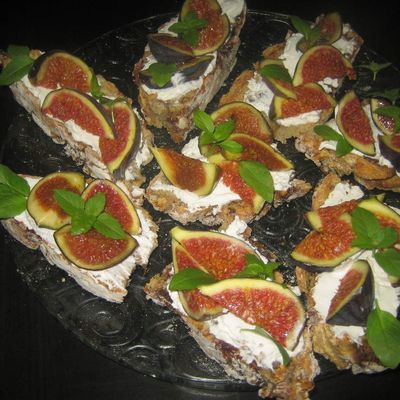 Tartines gourmandes des vendangeurs