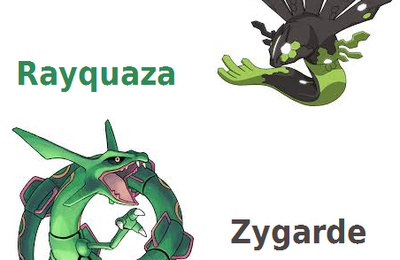 Rayquaza VS Zygarde