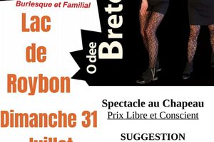 O Dee Bretelle's  spectacle burlesque et musical au Lac de Roybon 