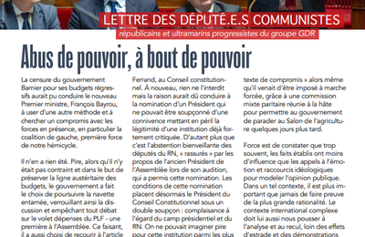 Abus de pouvoir, à bout de pouvoir