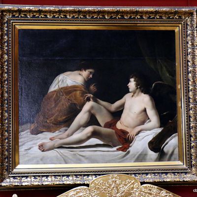 Oratio Gentileschi, Cupidon et Psyché (musée de l'Ermitage, Saint-Pétersbourg)