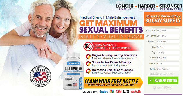 Arouza Ultimate Male Enhancement Pills: IS 100% Works? Price, Ingredients & Buy!