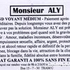 Monsieur ALY