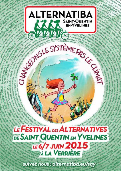 Alternatiba St-Quentin-en-Yvelines 6 et 7 Juin !