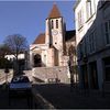 La rue Saint Blaise et l'église Saint Germain-de-Charonne