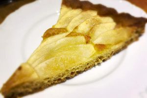 Tarte aux pommes fondantes