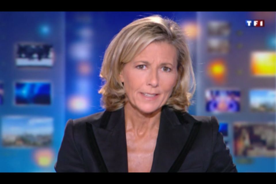 [2012 09 01] CLAIRE CHAZAL - TF1 - LE 13H @13H00