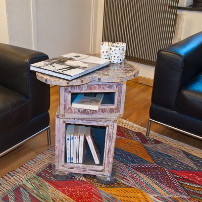 TABLE "ORIENTALE" - IN SITU (MEUBLE CARTON)