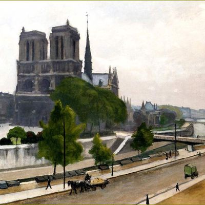 Notre Dame de Paris par les peintres -   Albert Marquet (1875-1947)