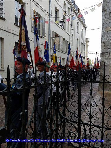 Journée nationale d'Hommage des Harkis, et membres des formations supplétives à Saumur (49)
