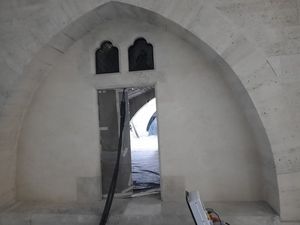 Patines et fausses pierres Notre-Dame de Paris 