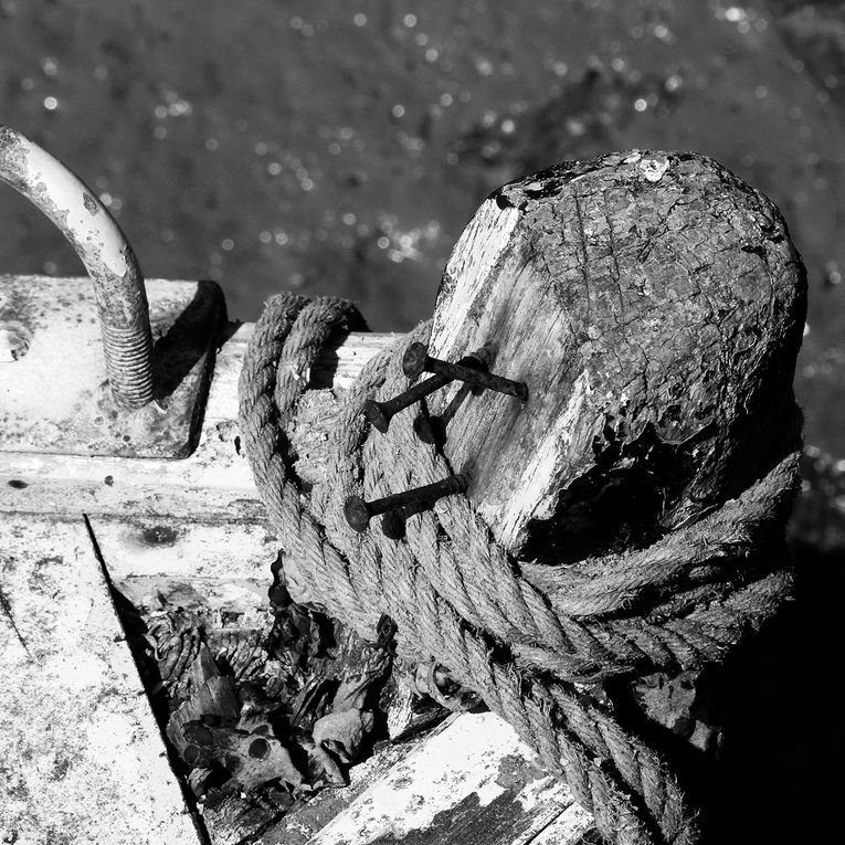 Les Bateaux oubliés de Noirmoutier - Photos Noir et Blanc de Thierry Weber - Photographe La Baule Guérande