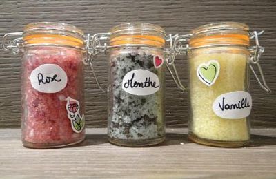           DIY sels de bain maison