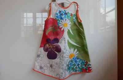 Robe fleuri en 4 ans