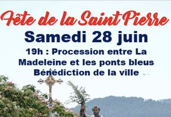 UNE GRANDE PROCESSION DANS MARTIGUES POUR LA SAINT PIERRE