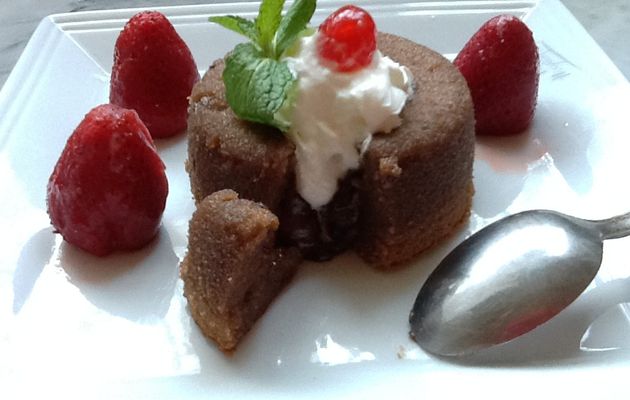 Fondant au chocolat cœur coulant