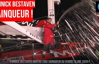 Vendée Globe 2020 - Yannick Bestaven vainqueur du 9e Vendée Globe !!