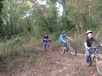 Vélos à la base nature