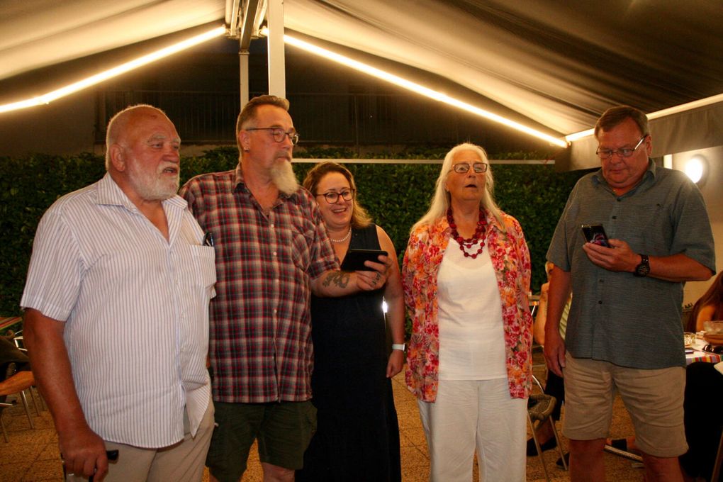Salies du Salat - Visite des allemands de Philippsthal - Autrefois le Couserans - Gruissan - Montréjeau - Les Bessous - repas de clôture