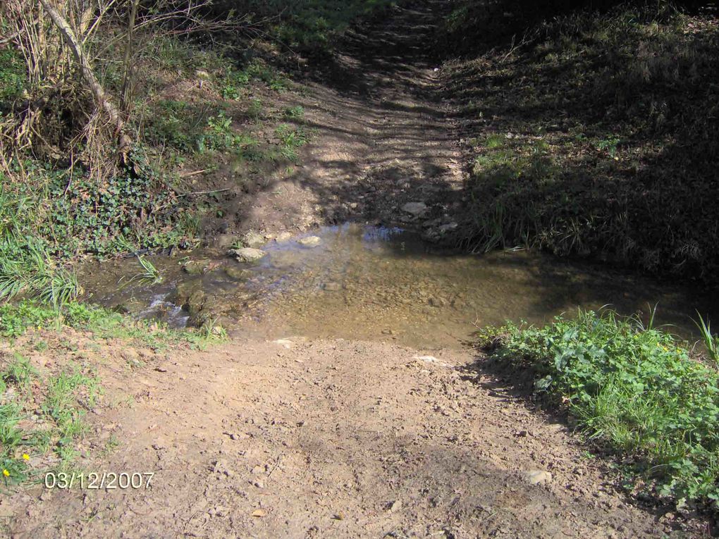 Constats des chemins avant travaux