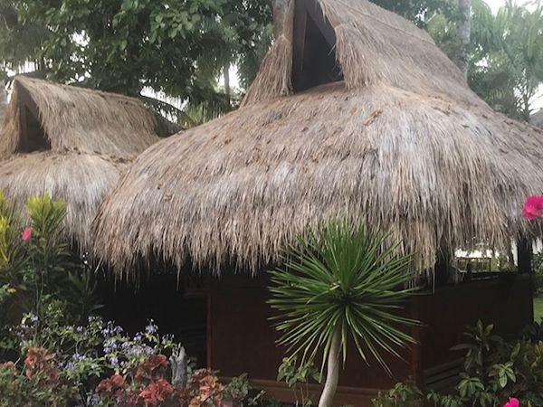 L'autre hôtel  de Sabang Beach ..mais il y a aussi des locations modestes et sympathiques le long de la plage .  