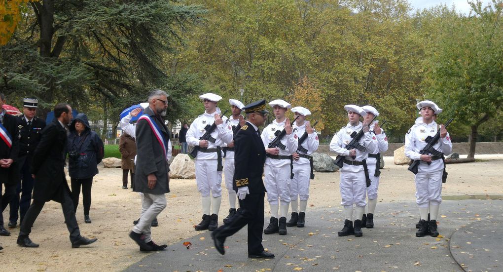 Grenoble: 79e anniversaire de la remise de la Croix de la Libération à Grenoble, le 5 novembre 2023