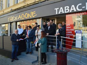 Inauguration de l'HEXAGONE, rue Clemenceau à Algrange