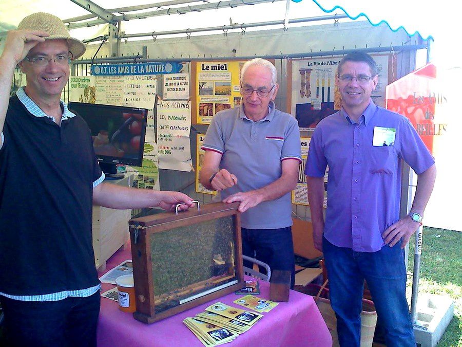 manifestations où participe la Miellerie de Magali avec son stand de miels de Bourgogne Api 4 et produits de ses ruches de Bourgogne