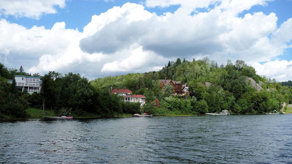 Ballade et patie de peche sur le lac Saint Adolph d'Howard