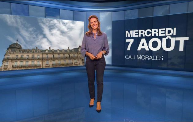 Cali Morales Météo M6 le 07.08.2019