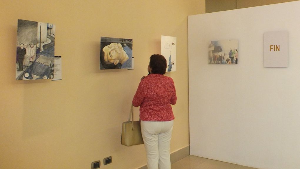 Mirian Perales expone sátira de José Rafael Pocaterra en imágenes y en honor a Valencia en el Hesperia WTC 