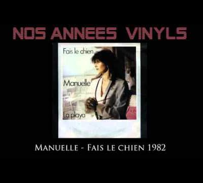 manuelle, une chanteuse française des années 1980 avec le parolier de chagrin d'amour et son hit intemporel "fais le chien"