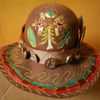 Embroidery hat / Broderie sur chapeau