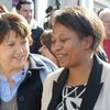Martine AUBRY et Ségolène ROYAL en soutien à Hélène GEOFFROY