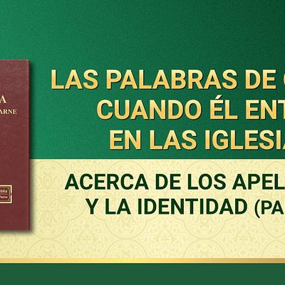 La Palabra de Dios | Acerca de los apelativos y la identidad (Parte 2)