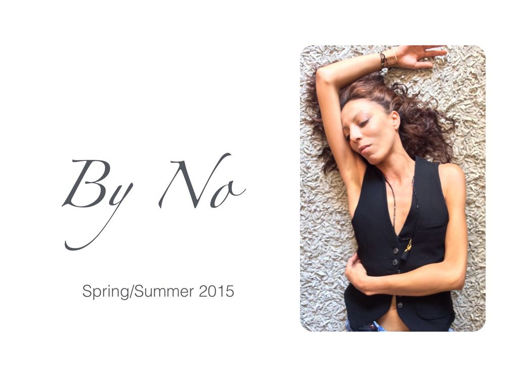 By No le Catalogue - Spring/Summer 2015 -  (Modèles déposés)