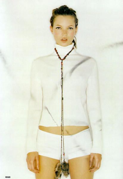 Kate Moss en chair et en os !