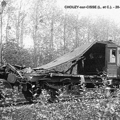 Accident de Choulzy 20 octobre 1904 CP n°1