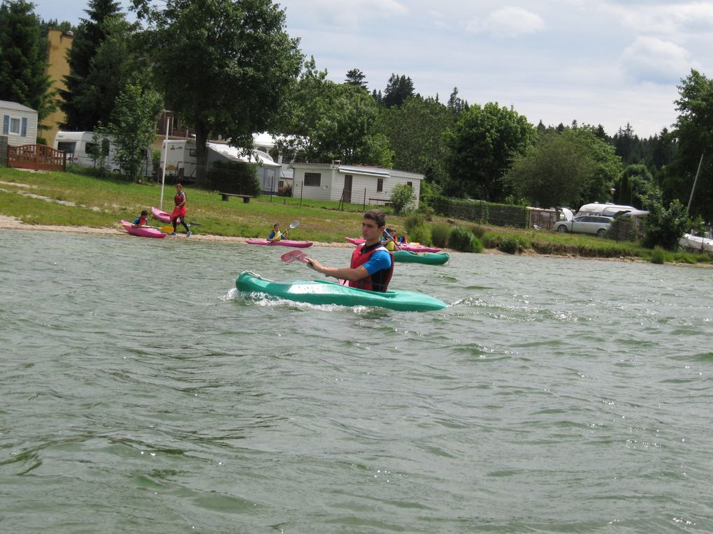 Sortie Kayak pour le groupe 4 le lundi après-midi