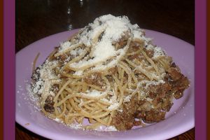 spaghetti aux cepes