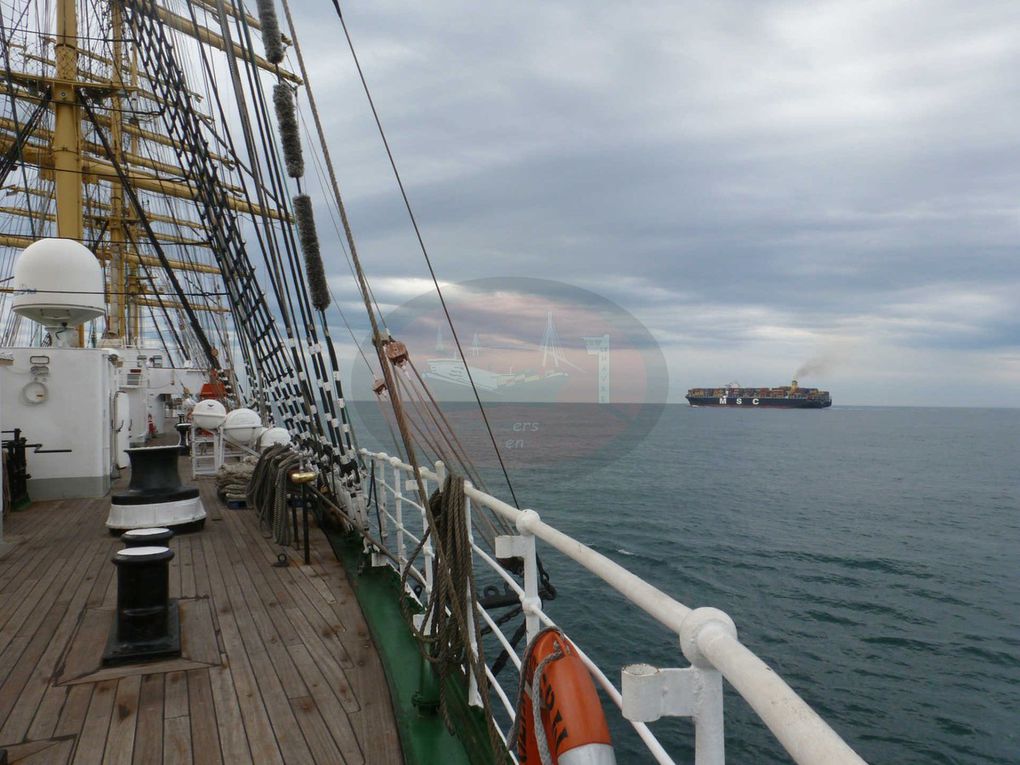 Embarquement à bord du Kruzenshtern du 27 mai au 10 juin 2014.