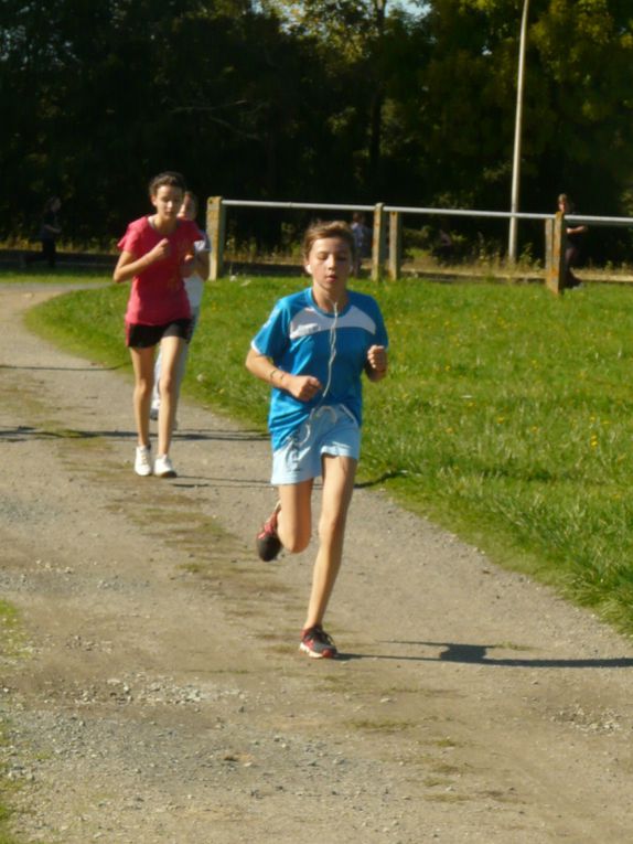 Les collégiens chabanois dans la course