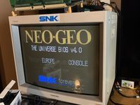Pose d’un Unibios 4.0 sur Neo Geo AES