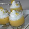 Crèmes au citron et chocolat blanc