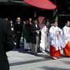 Mariages traditionnels au temple Jingu-mae