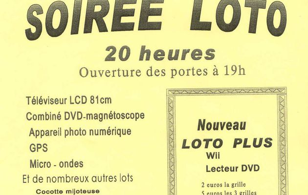 Loto des Ainés Ruraux