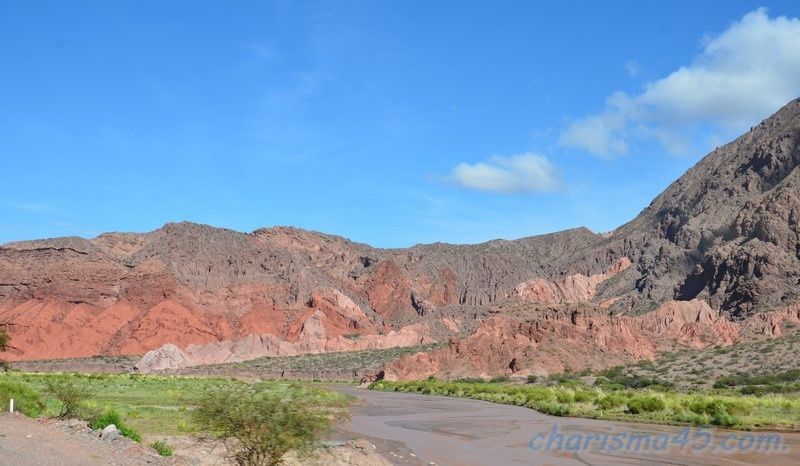 Quebrada de la Conchas, Argentine en camping-car