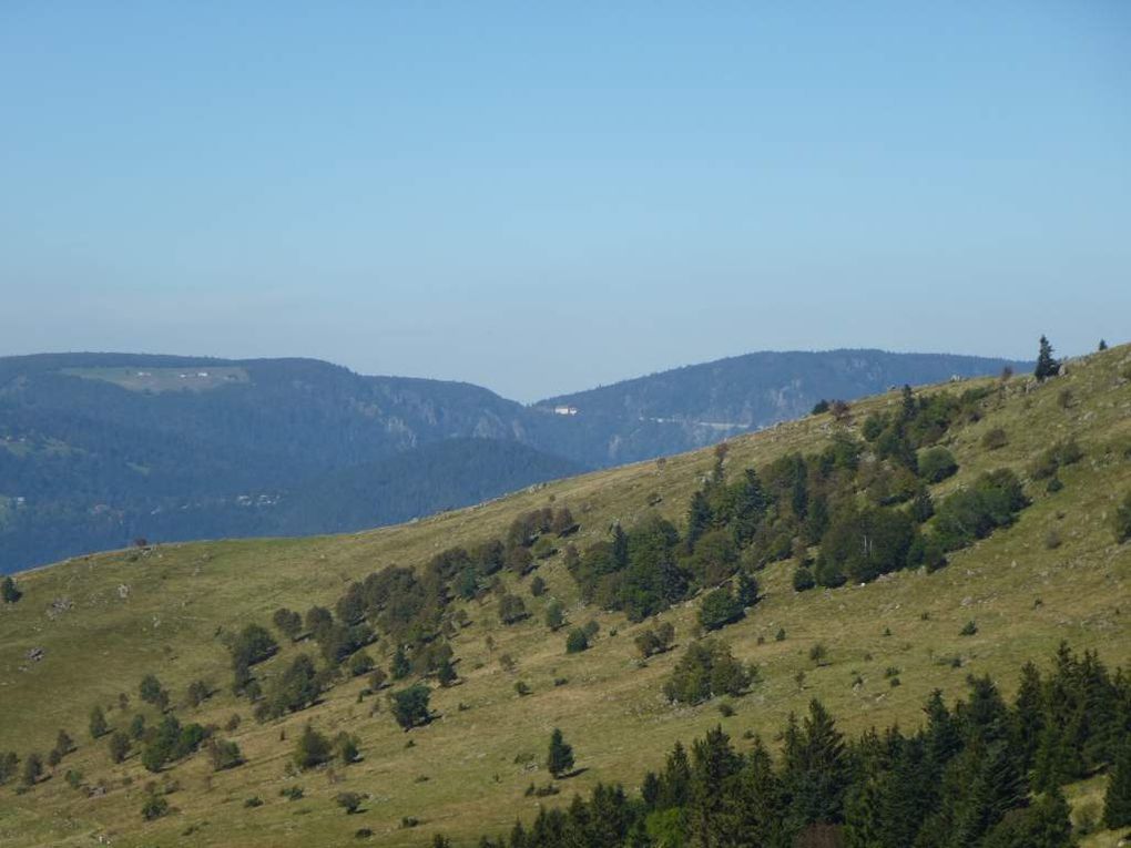 Diaporama : panorama sur la ligne de crête principale des Hautes-Vosges ...