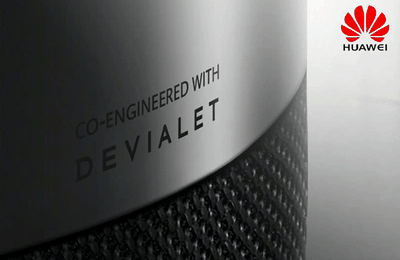 Le nouveau haut parleur intelligent Sound X de Huawei en partenariat avec  Devialet